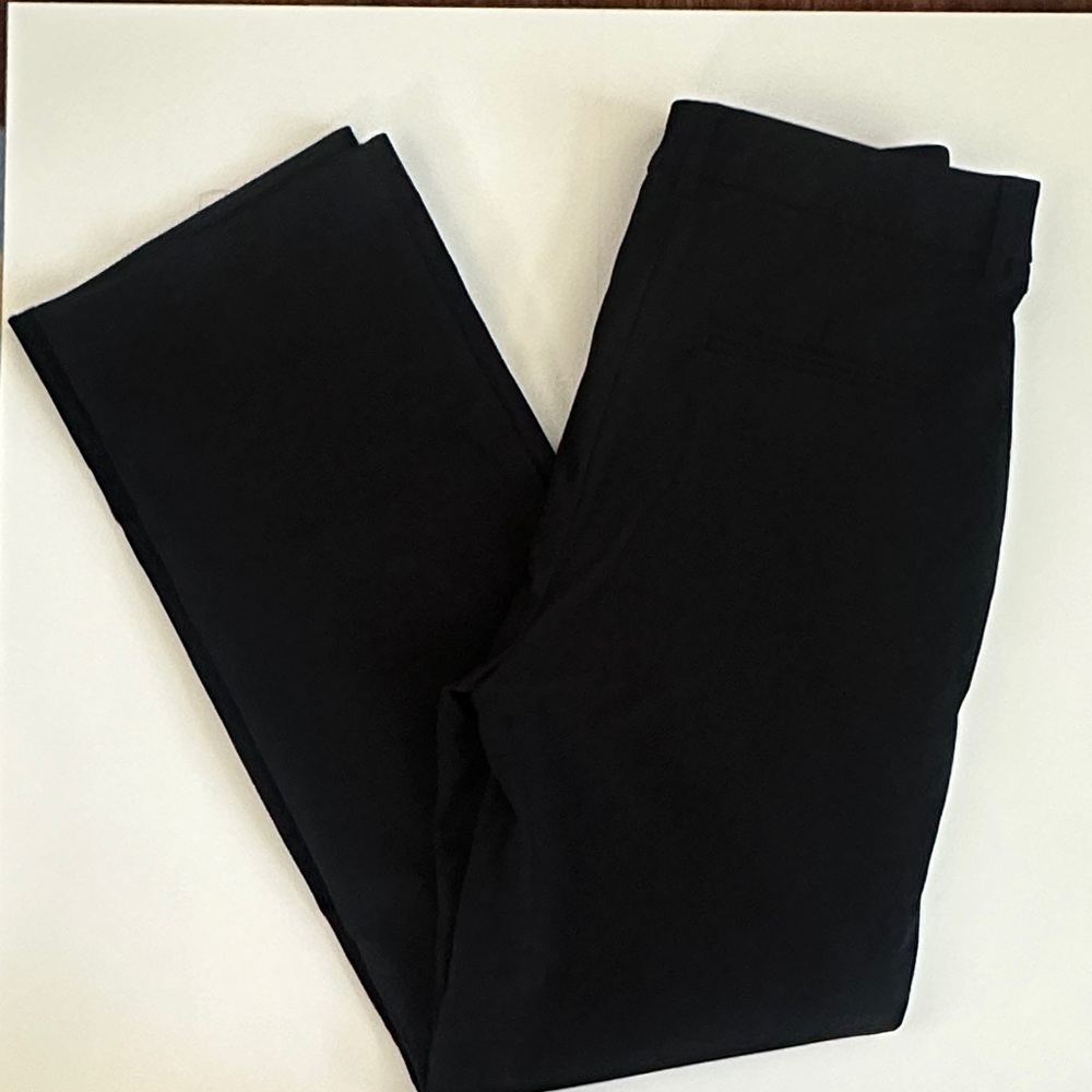 Rachel Zoe Black Wonen's Dress Pants - Flat Front Tailored Style - Picture 4 of 5
